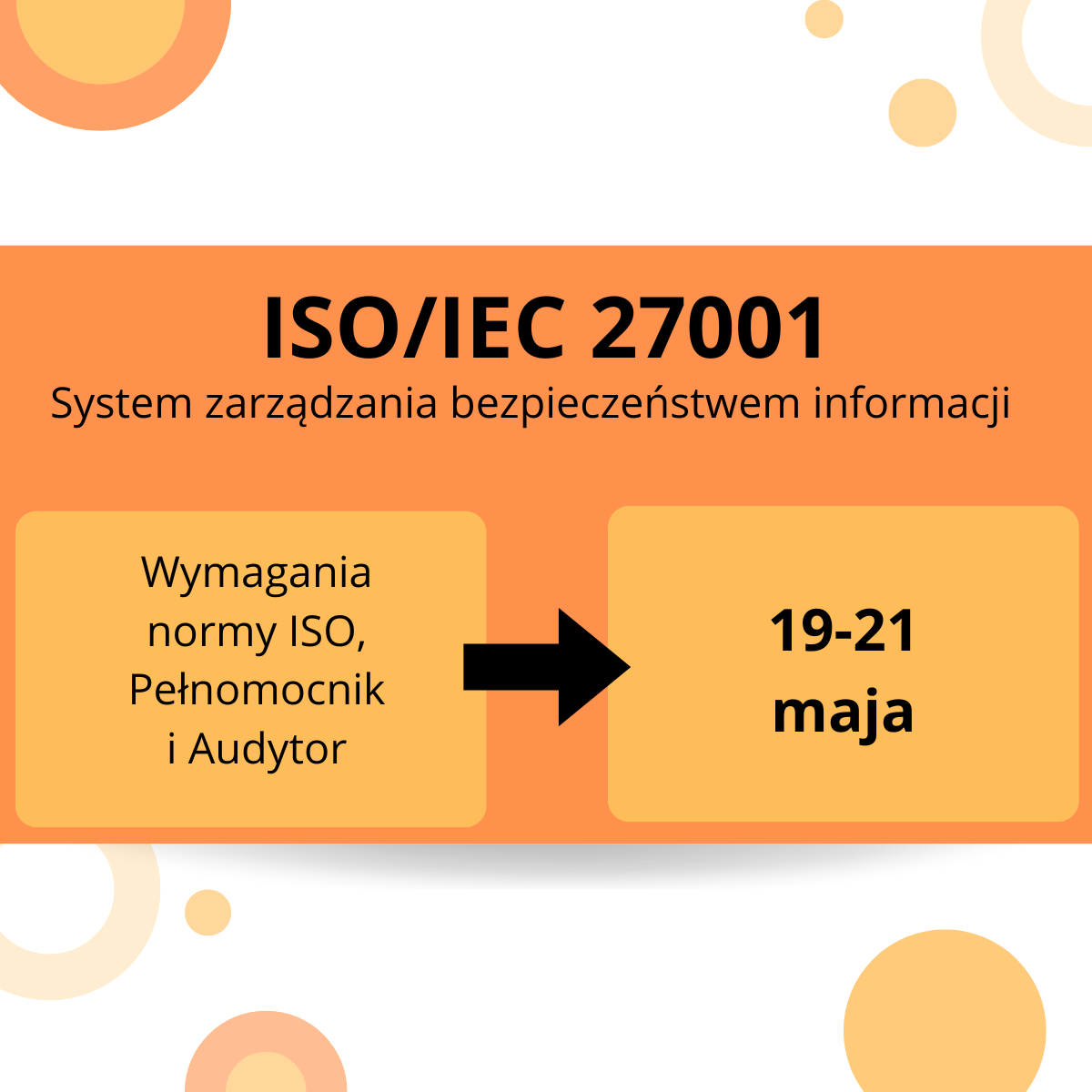 szkolenie iso 27001 bezpieczeństwo informacji